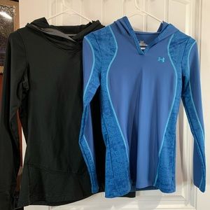 2 Long sleeve work out shirt Sz Small